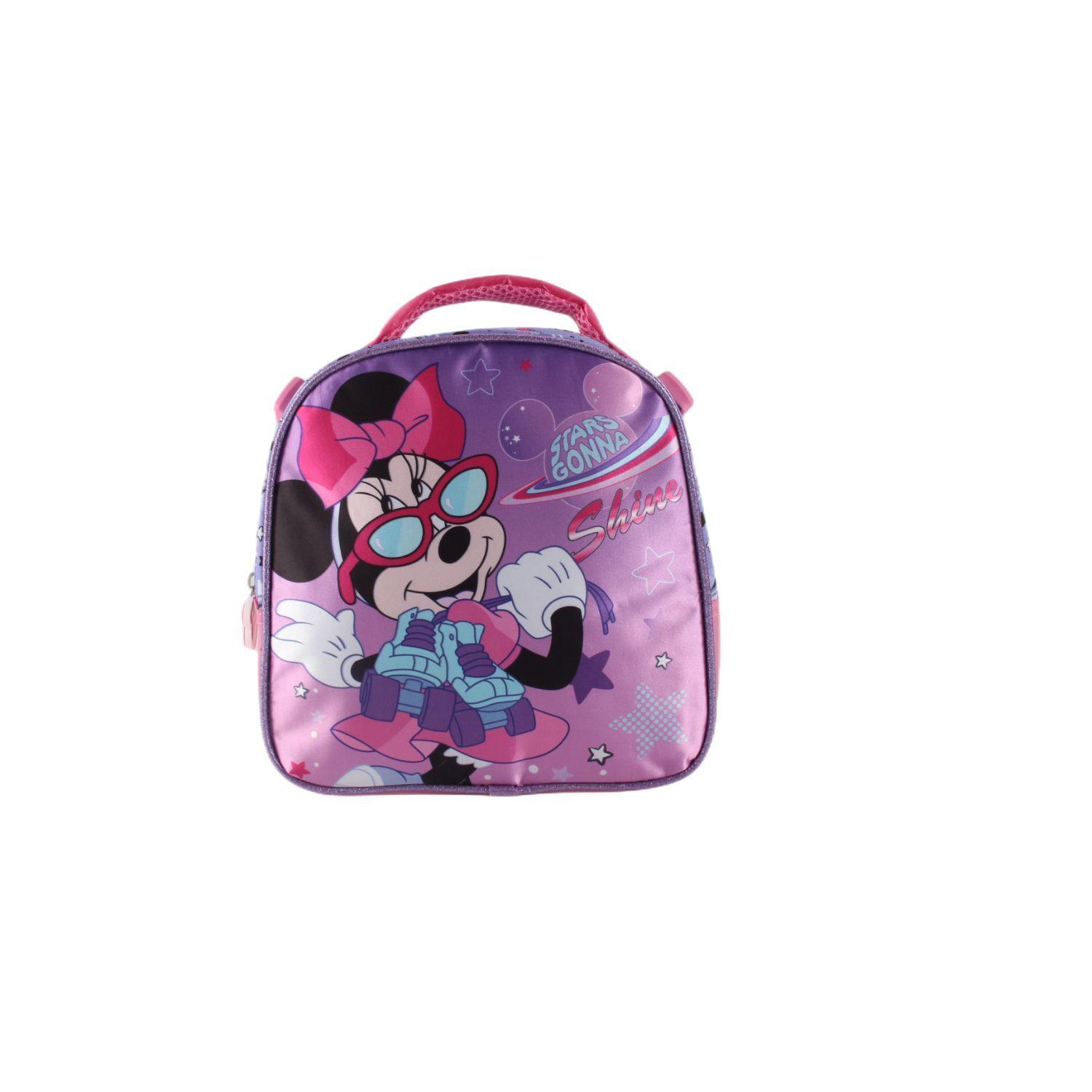 Set Mochila de Satin con Lonchera Minnie 14"-5