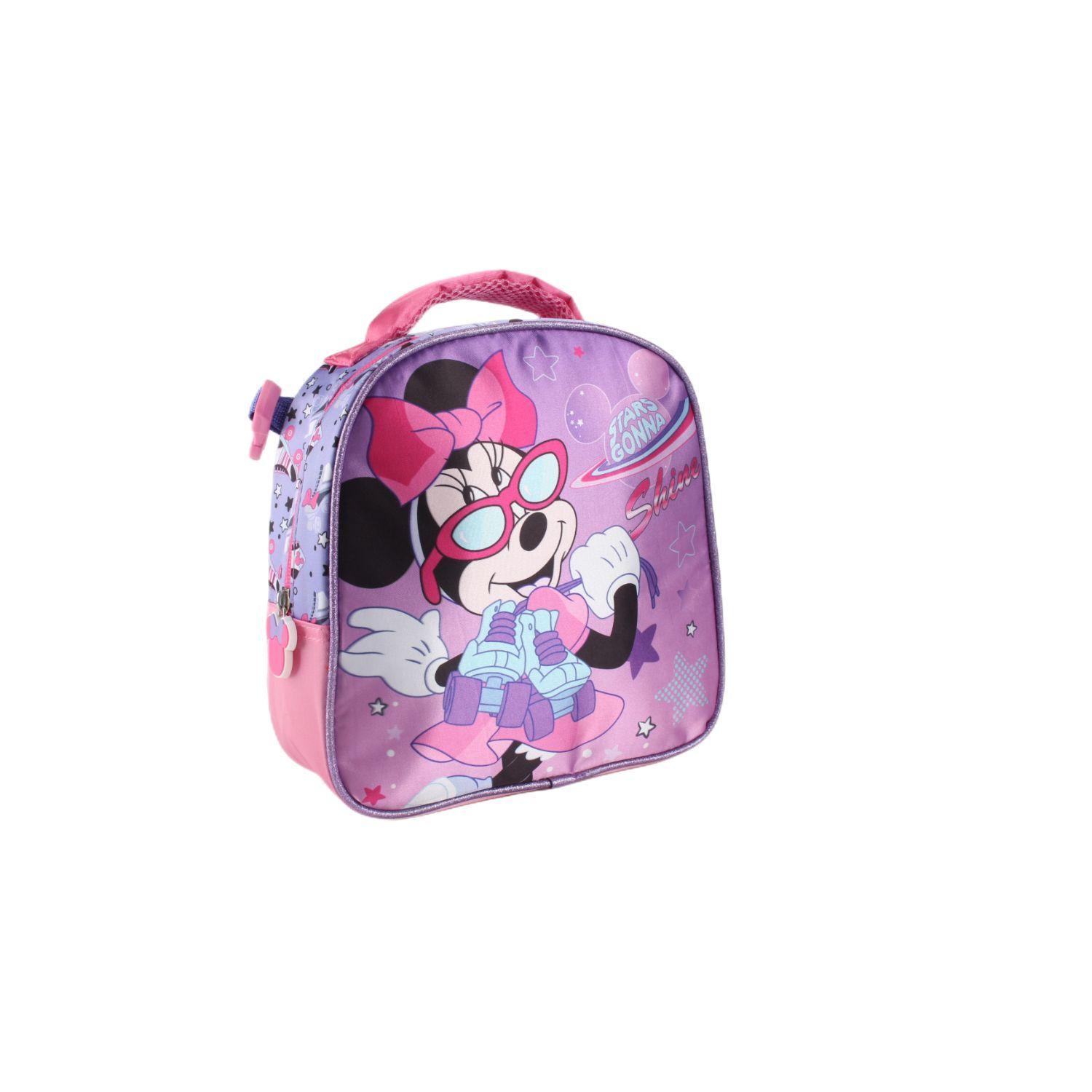 Set Mochila de Satin con Lonchera Minnie 14"-6
