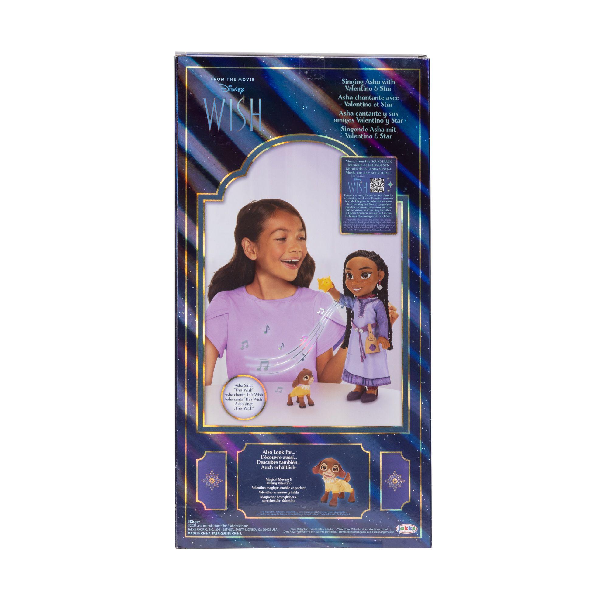 Muñeca Asha Disney Wish con Sonido 14 pulgadas-8
