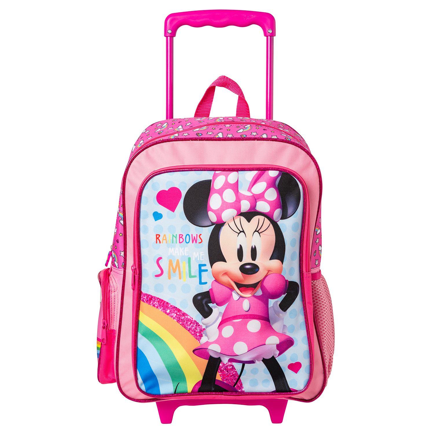 Mochila C/Ruedas Grande Eco Minnie-0
