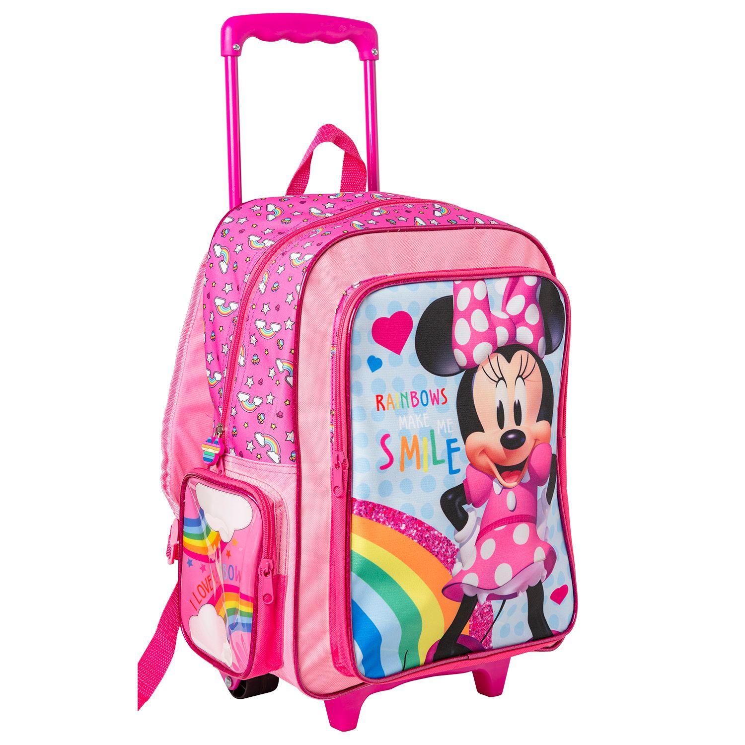 Mochila C/Ruedas Grande Eco Minnie-1
