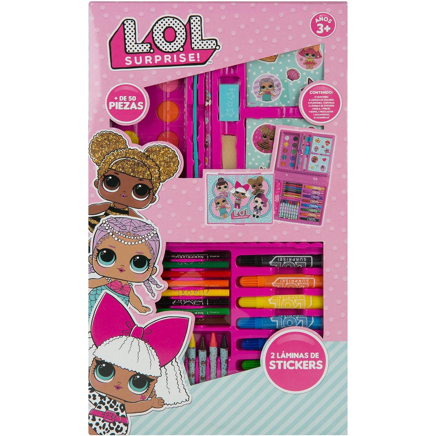 Set Pintar En Caja Regalo Lol-0
