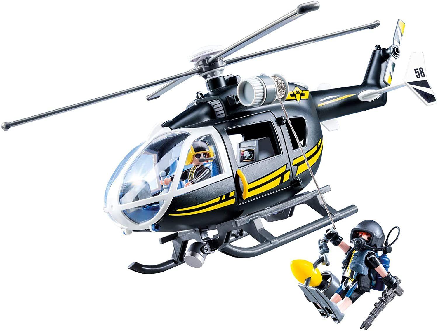 Playmobil Helicoptero De Las Fuerzas Especiales 9363-3