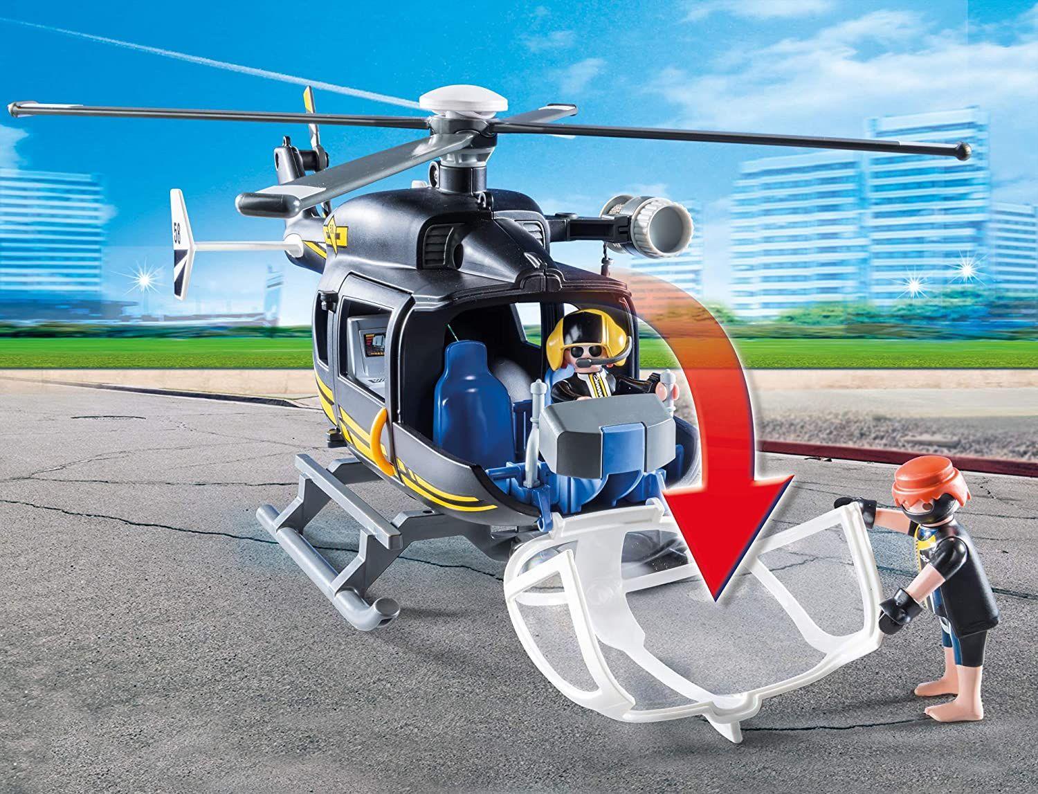 Playmobil Helicoptero De Las Fuerzas Especiales 9363-4