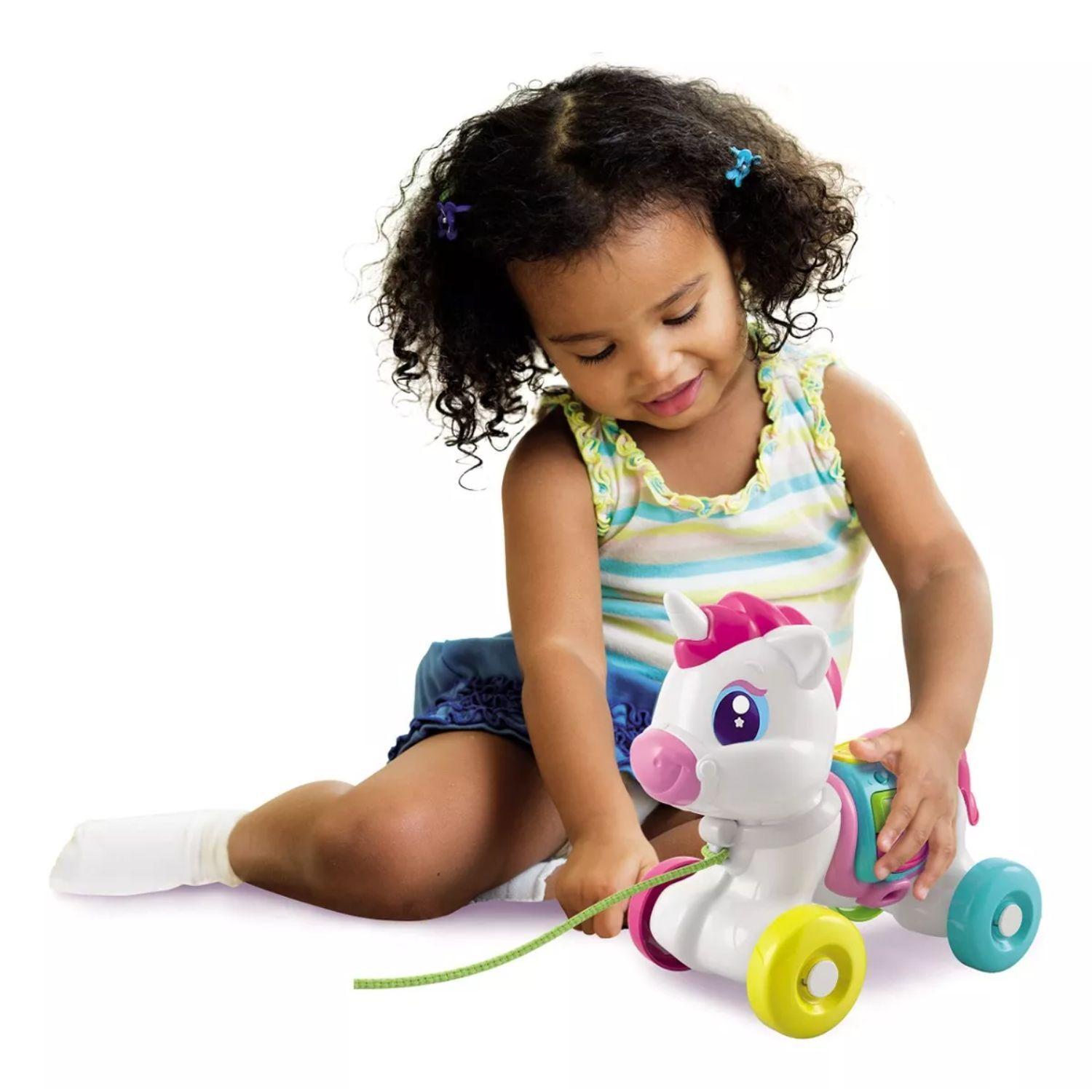 Juguete De Arrastre Baby Unicornio Clementoni-1