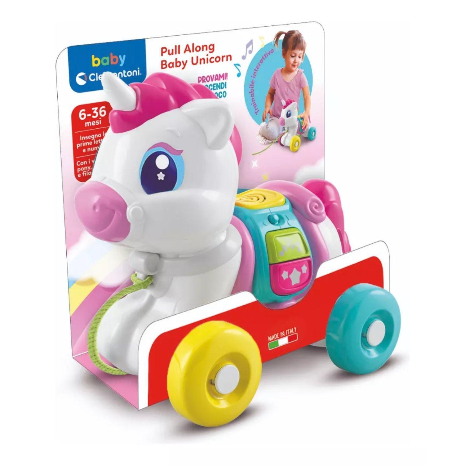 Juguete De Arrastre Baby Unicornio Clementoni-2