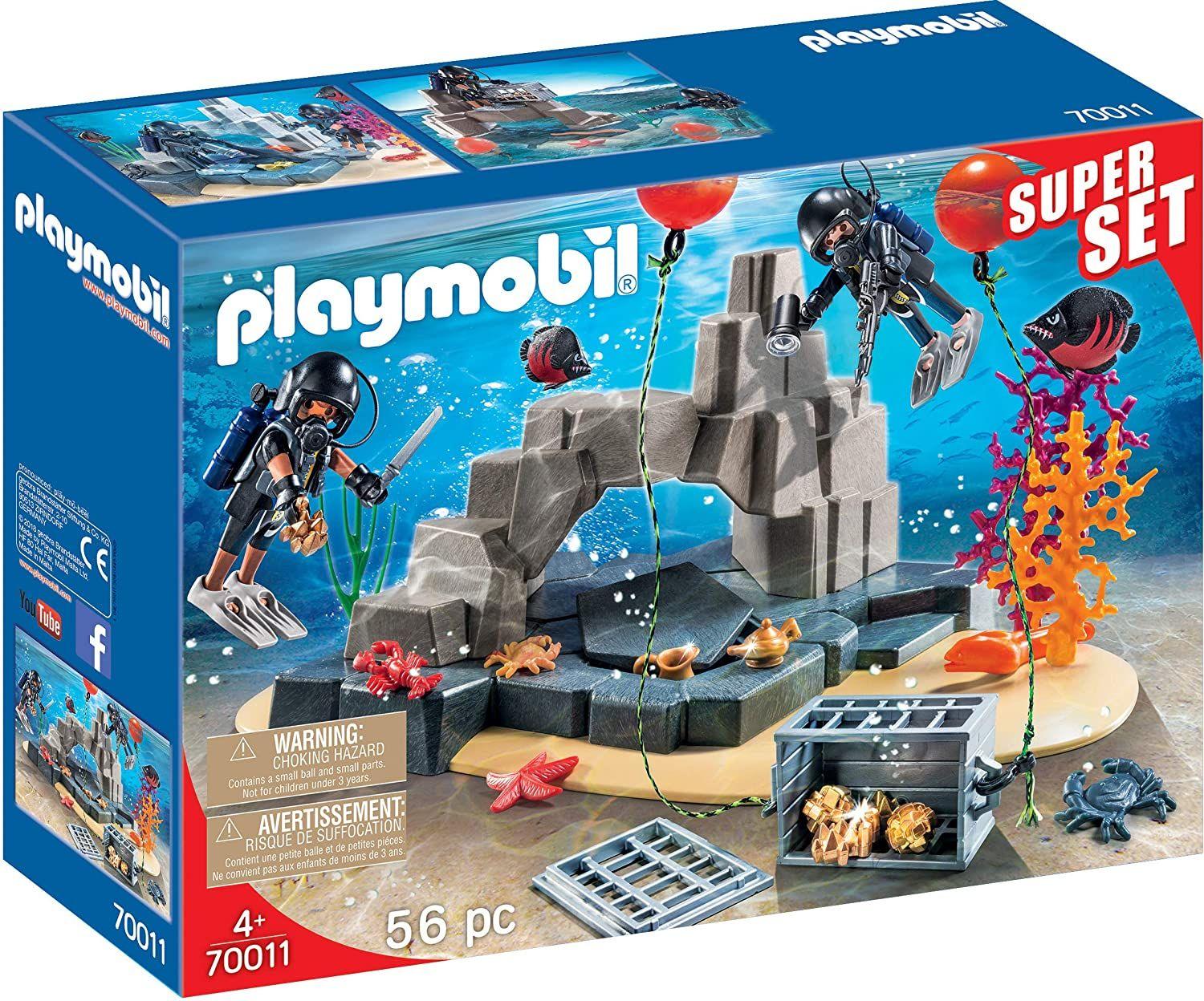 Playmobil Superset Unidad Tactica De Buceo 70011-0