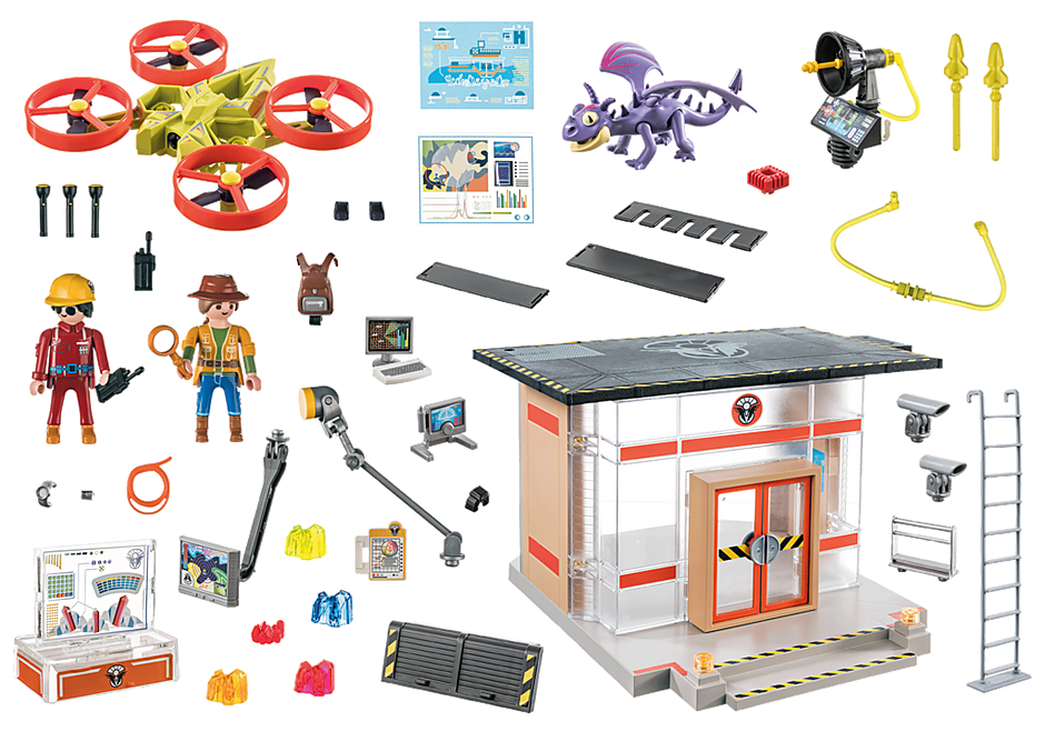 Playmobil Dragons: The Nine Realms Icaris Lab - 71084-7