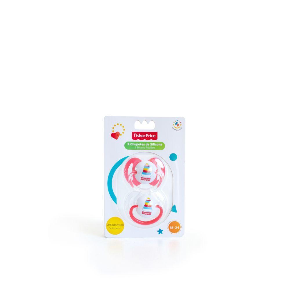Pack de 2 Chupetes de Entretención Fisher Price 18 a 24 M-2