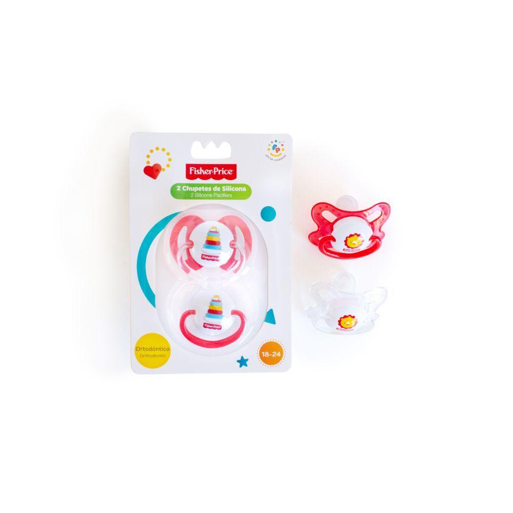 Pack de 2 Chupetes de Entretención Fisher Price 18 a 24 M-6