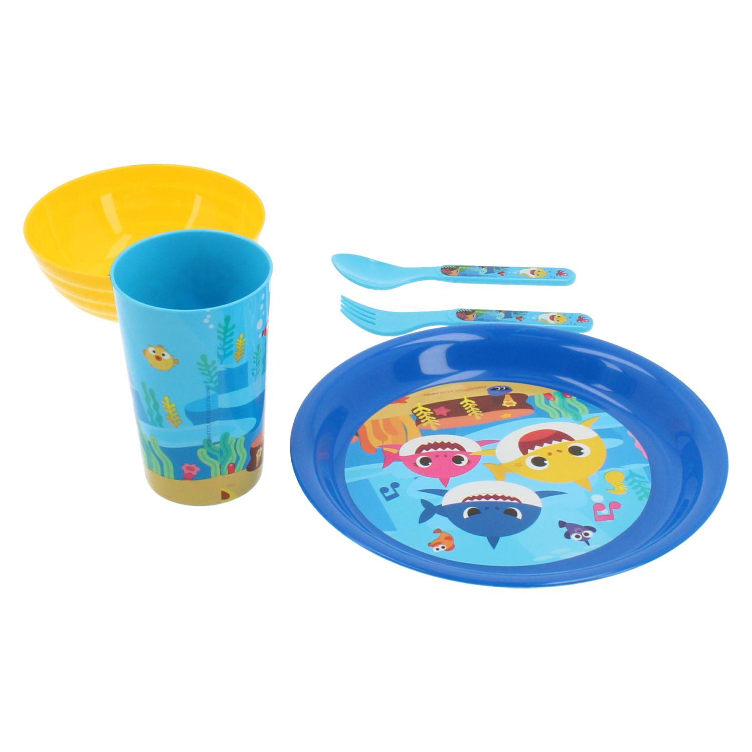 Set Vajilleria 5 Piezas Baby Shark-3
