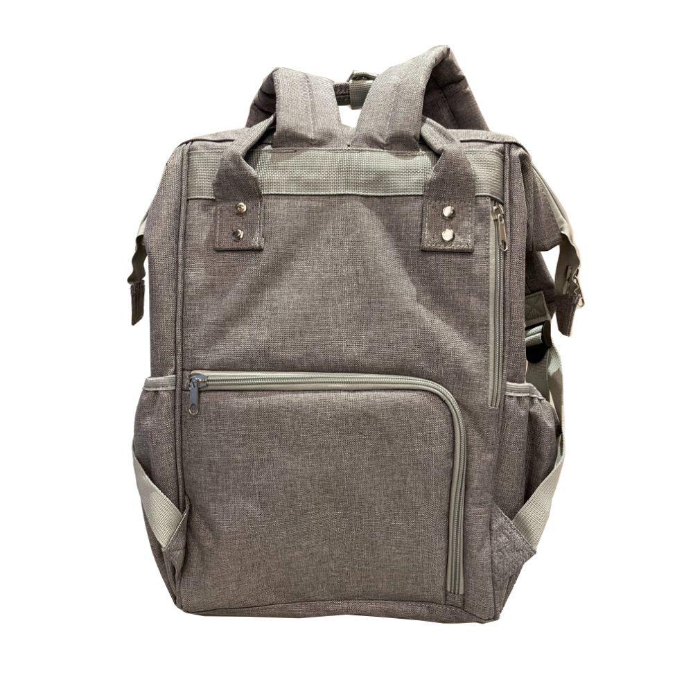 Pañalera Juvenil Gris Con Mudador Minnie-5