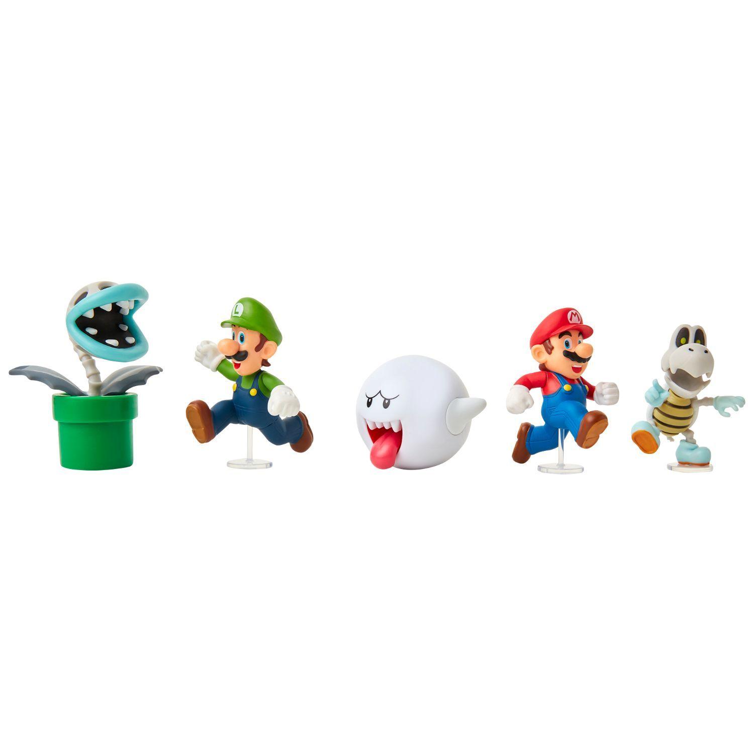 Multipack de Figuras Super Mario Boo 2.5"-2