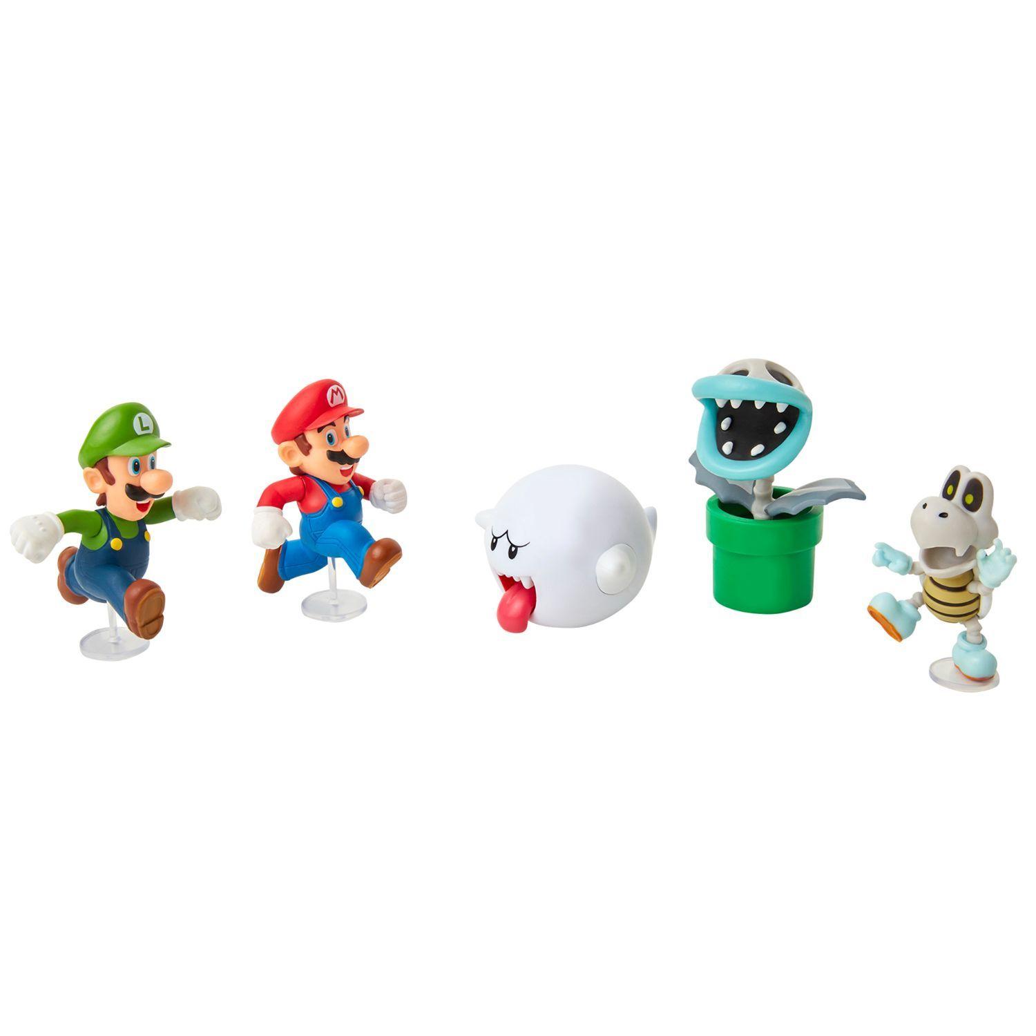 Multipack de Figuras Super Mario Boo 2.5"-3