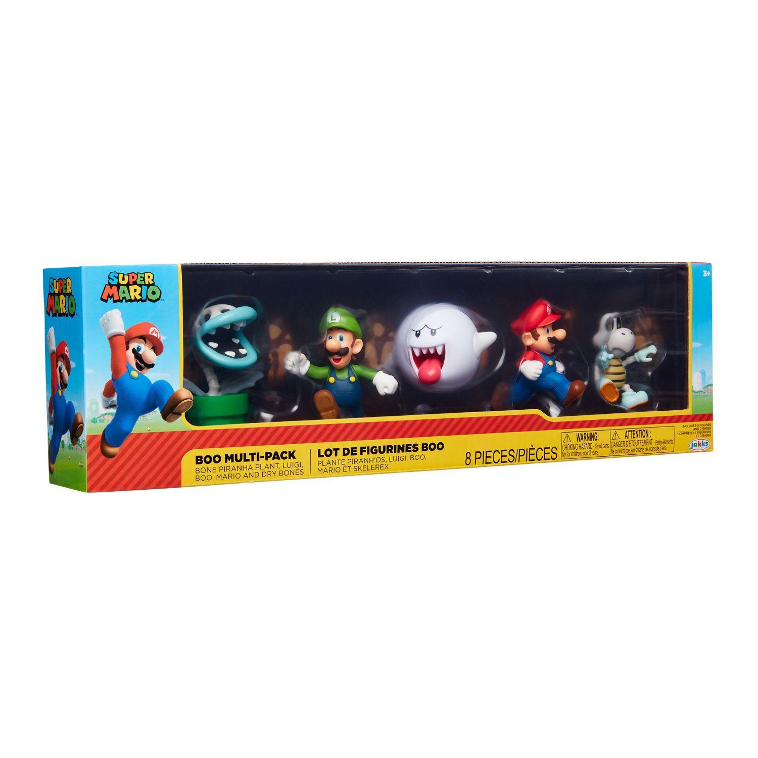 Multipack de Figuras Super Mario Boo 2.5"-4