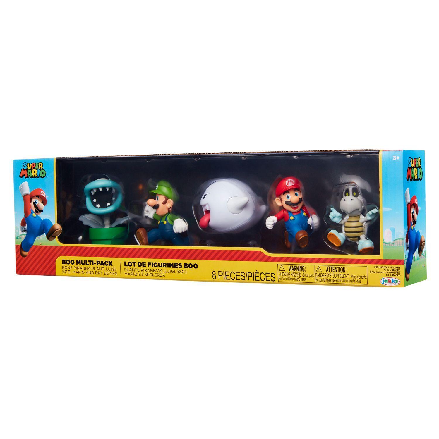 Multipack de Figuras Super Mario Boo 2.5"-5