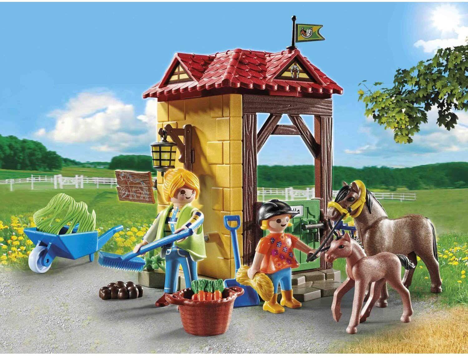 Playmobil Starter Pack Granja De Caballos 70501-1