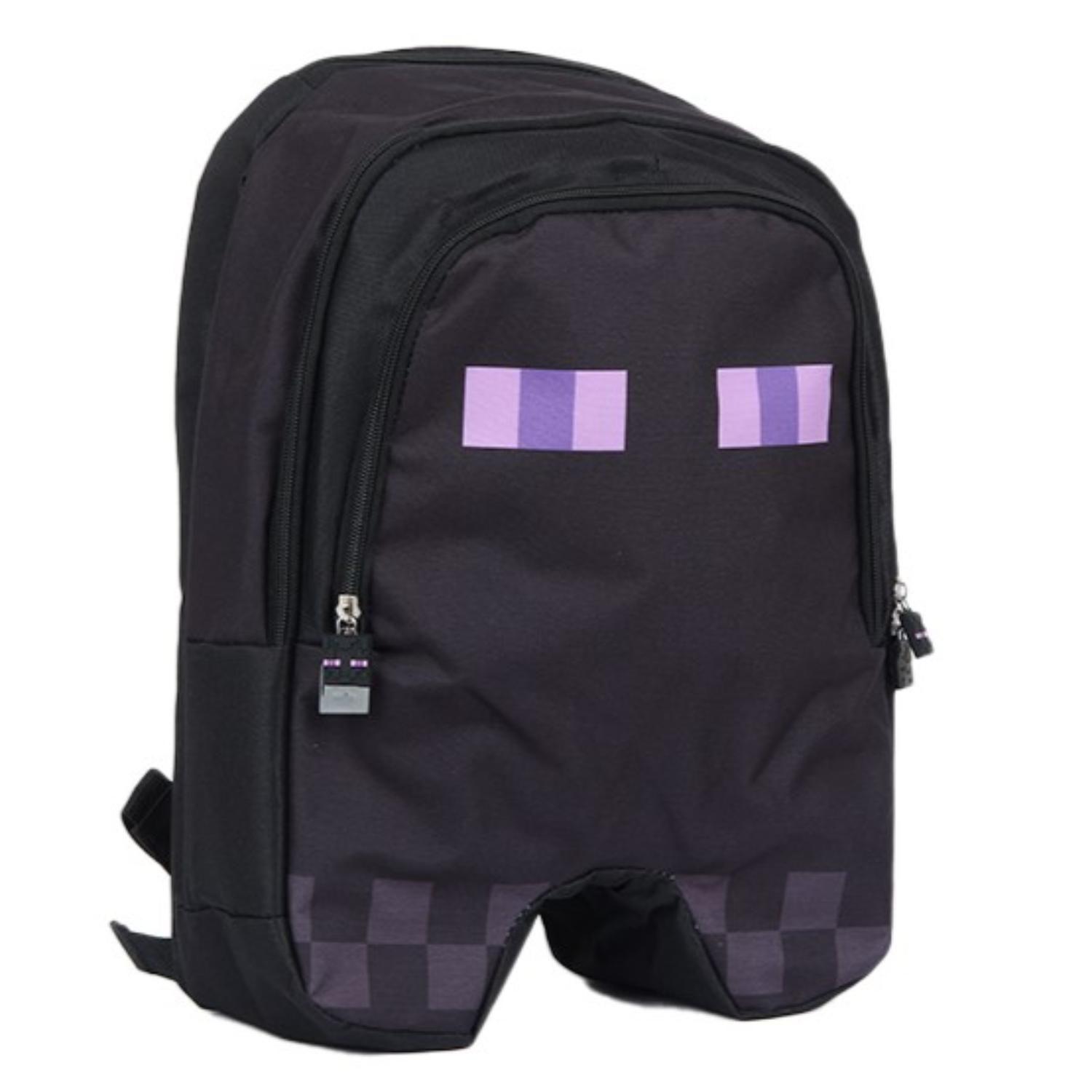 Mochila con Organizador Minecraft Enderman-1