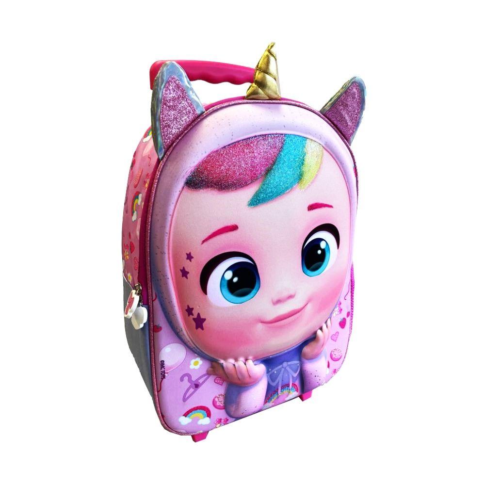 Mochila con Ruedas 3D Dreamy Con Orejas Cry Babies-1