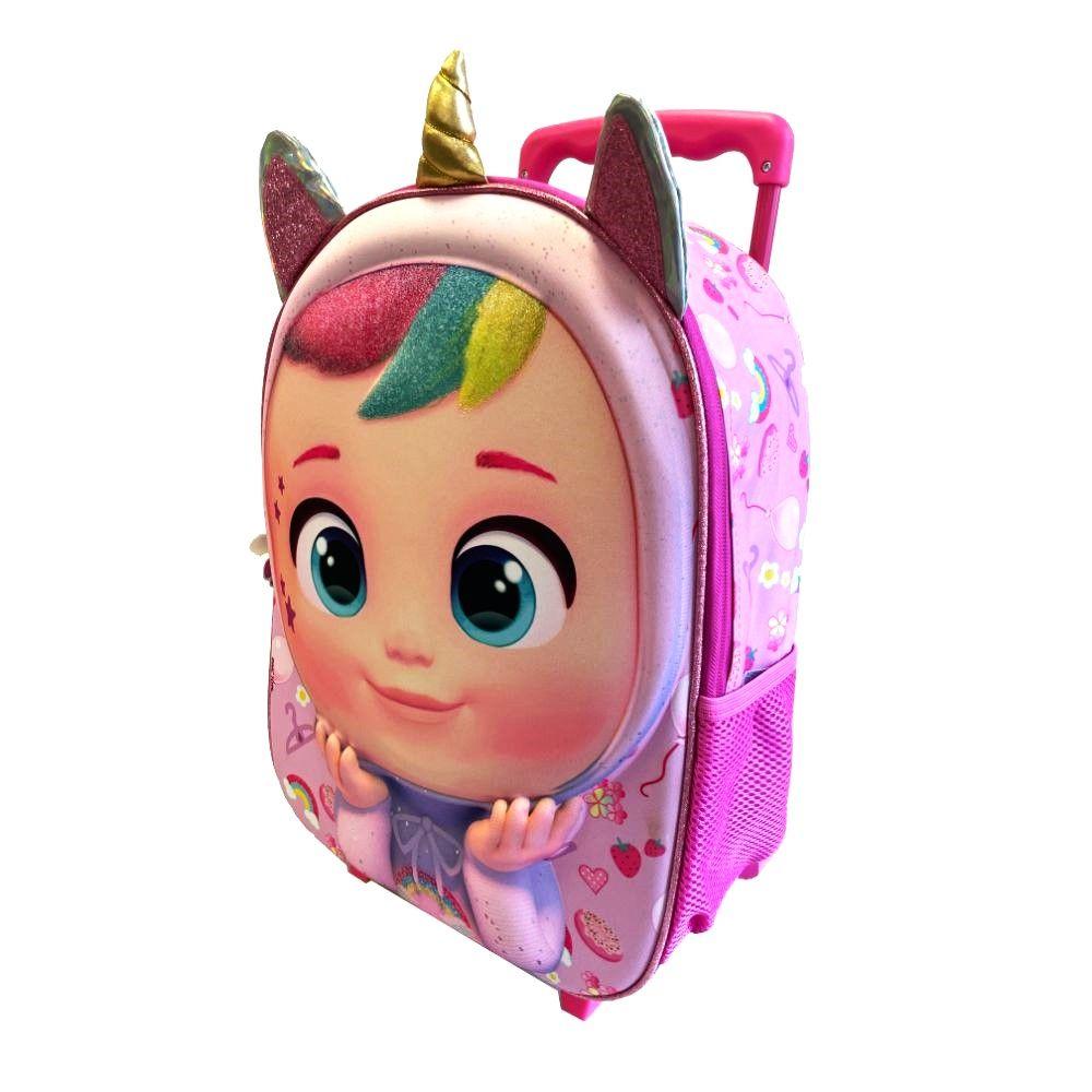 Mochila con Ruedas 3D Dreamy Con Orejas Cry Babies-2