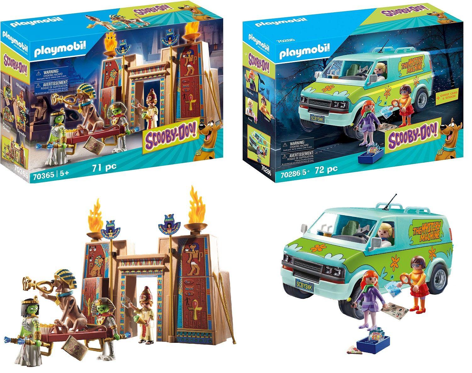 Playmobil Pack Oferta Scooby Doo Egipto + Mystery Machine-0