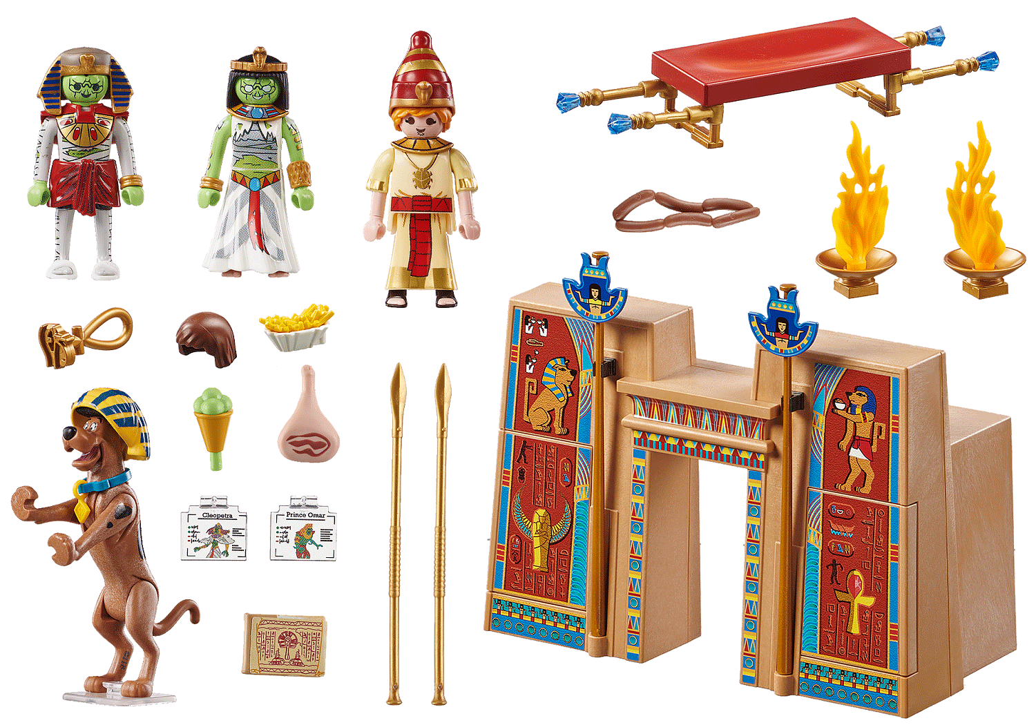 Playmobil Pack Oferta Scooby Doo Egipto + Mystery Machine-3