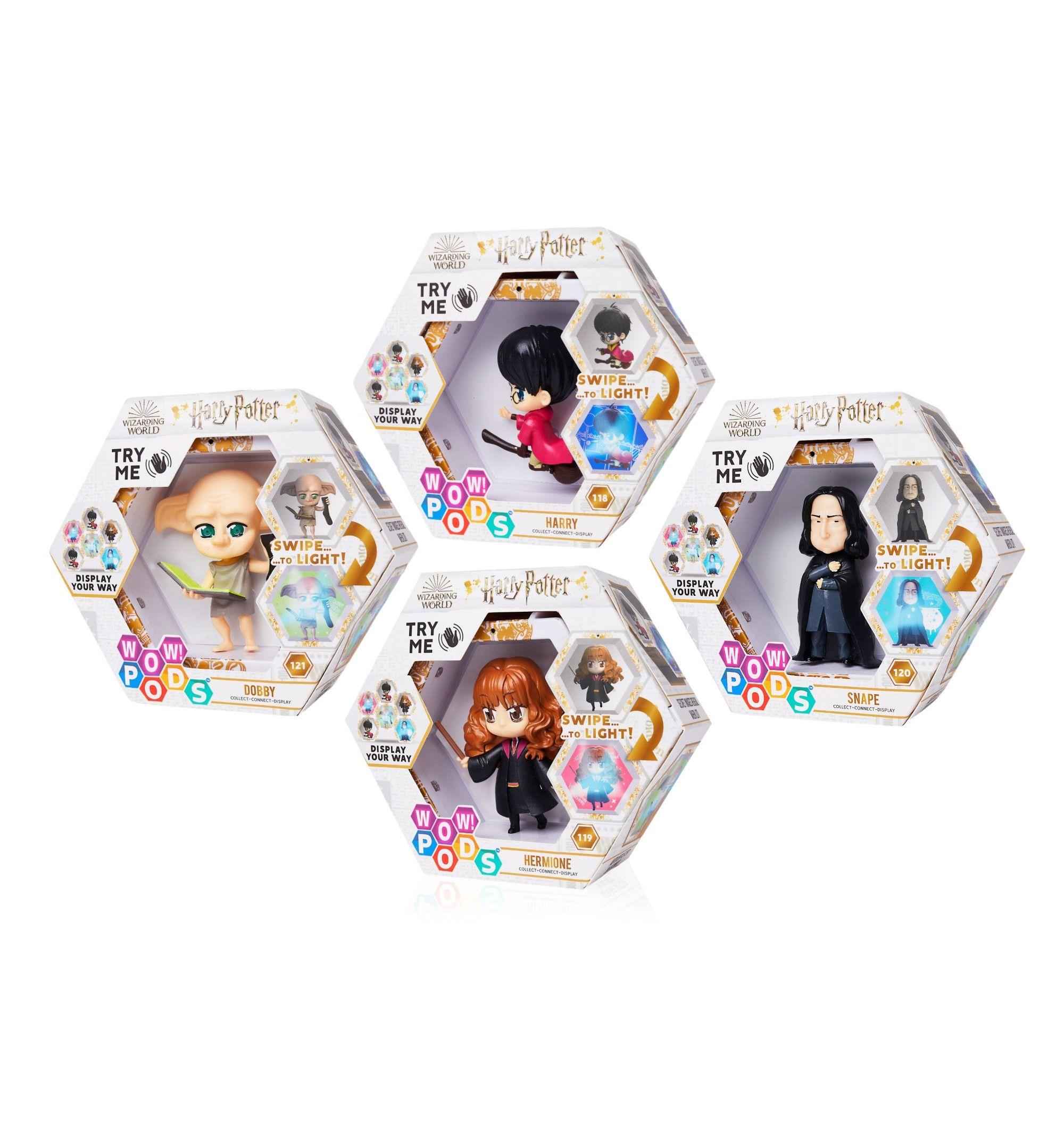 Pack de 2 Wow Pods Harry Potter Hermione, Harry, Snape y Dobby-0