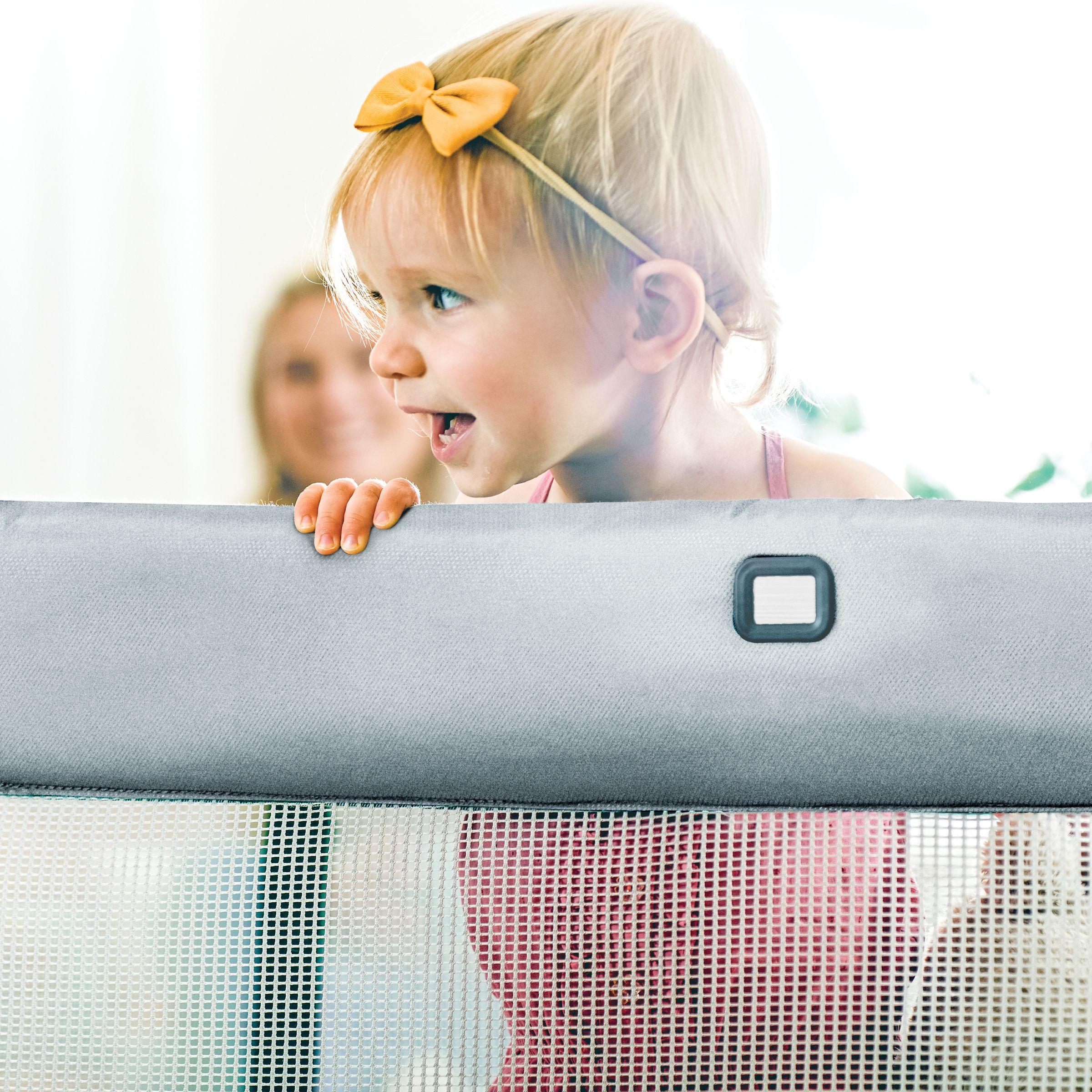 Cuna Corral Lullaby Zip de Chicco Driftwood-5