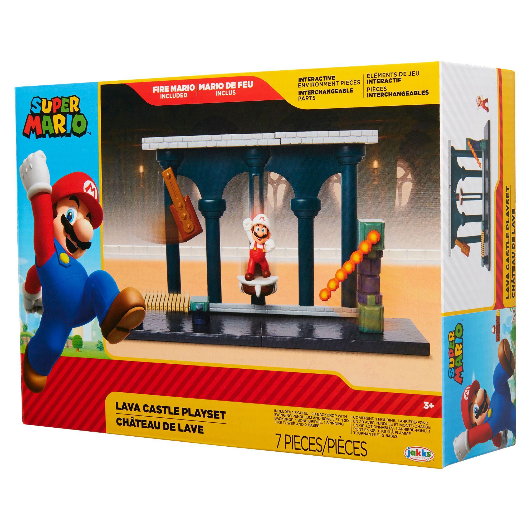 Playset Castillo de Lava Super Mario-5