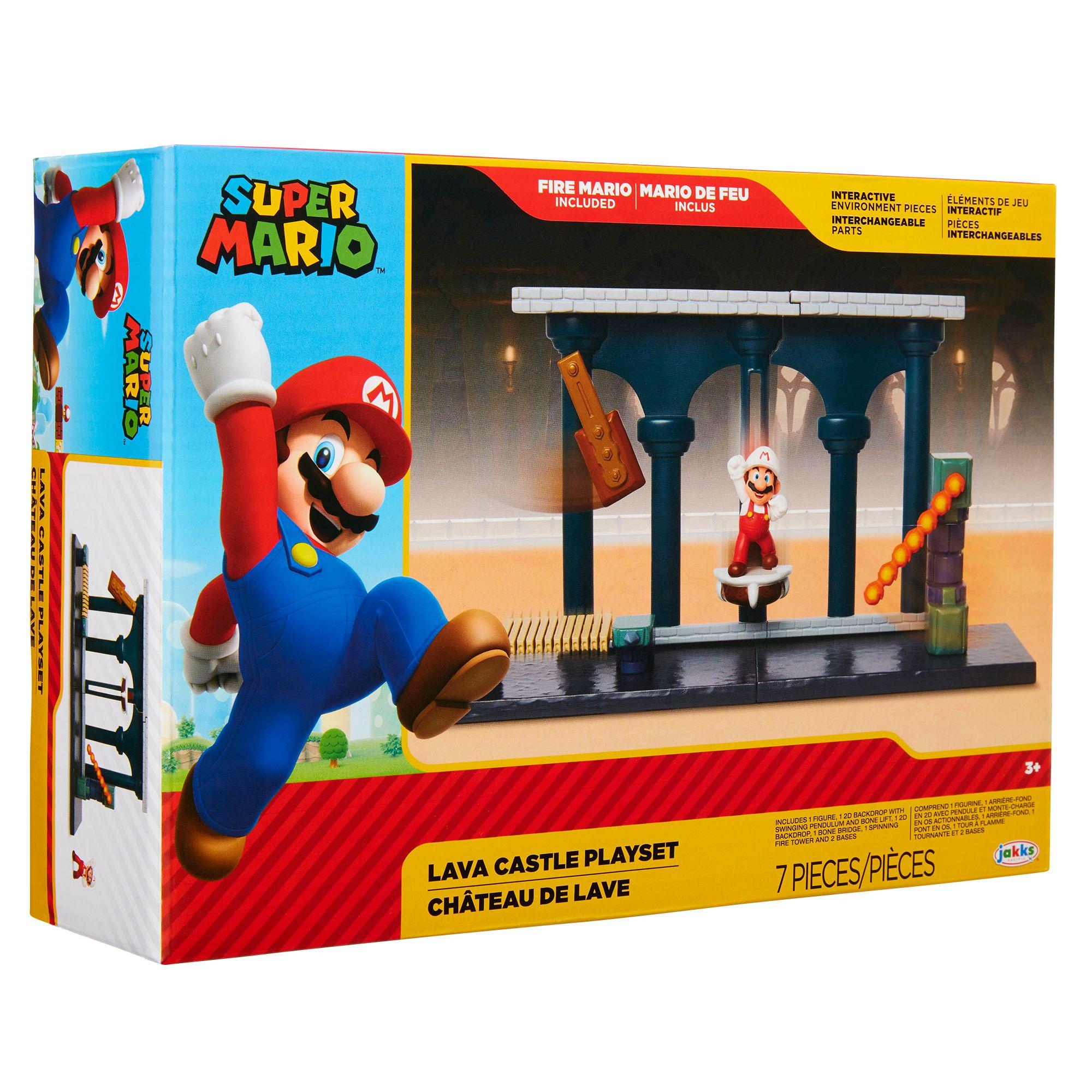 Playset Castillo de Lava Super Mario-6