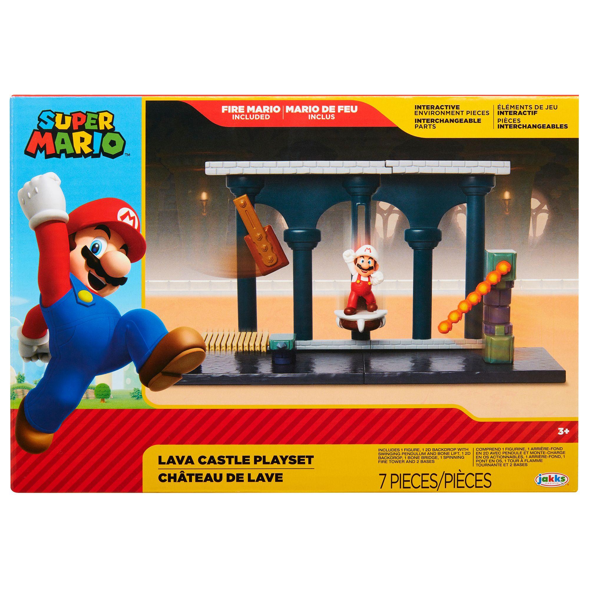 Playset Castillo de Lava Super Mario-4