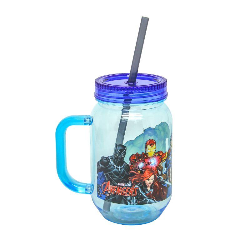 Jarro Con Bombilla Avengers 580Ml-1