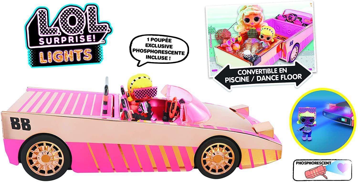Lol Coche Coupe C/Muñeca Exclusiva, Piscina Y Pista De Baile-7