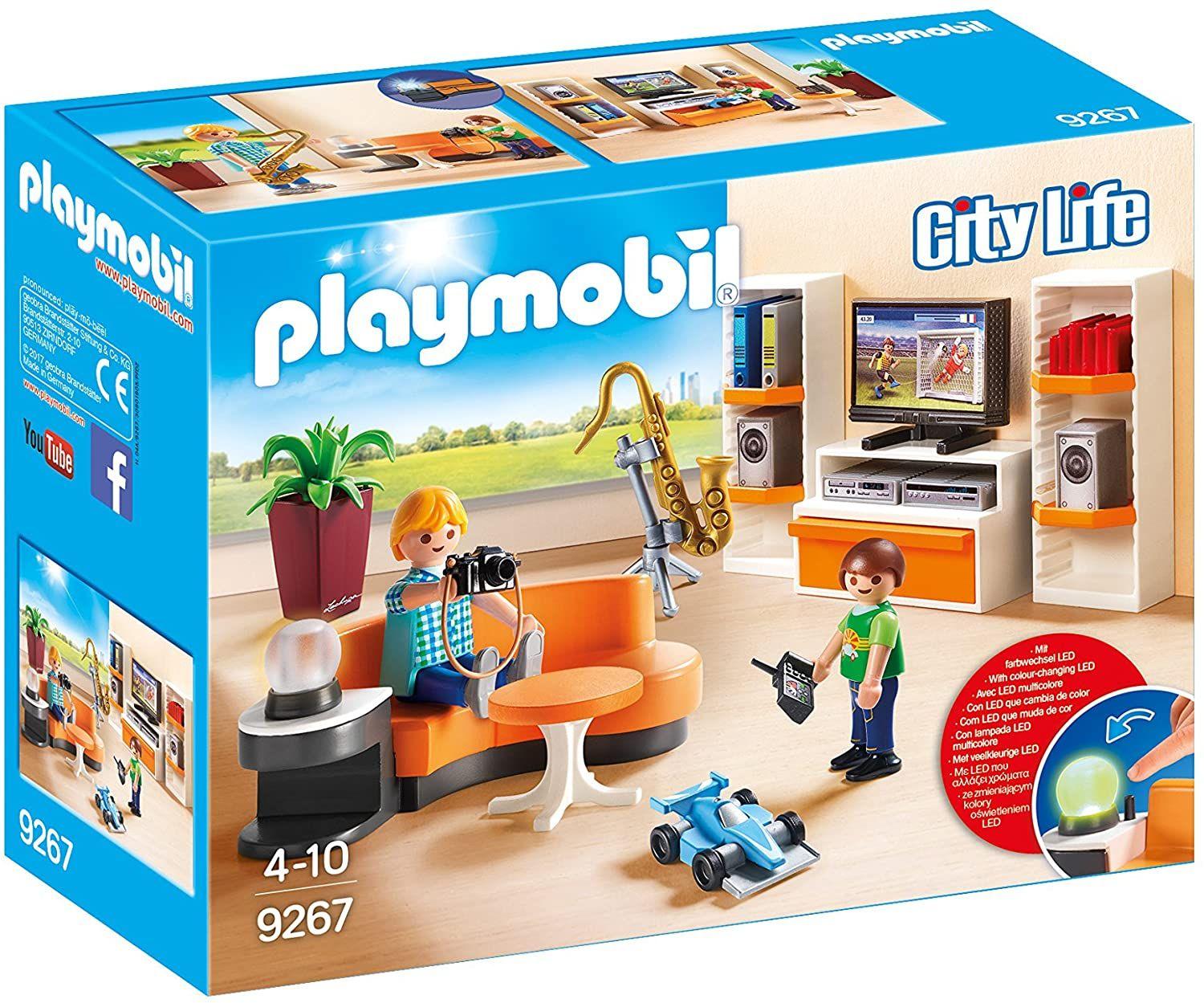 Playmobil Salón, Con Efectos De Luz 9267-0