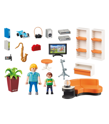 Playmobil Salón, Con Efectos De Luz 9267-4