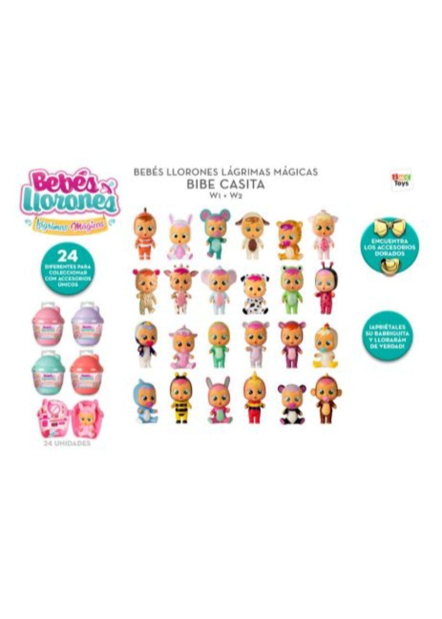 Casita Bebes Llorones Bibe Lagrimas Magicas Rosado W1/W2-1