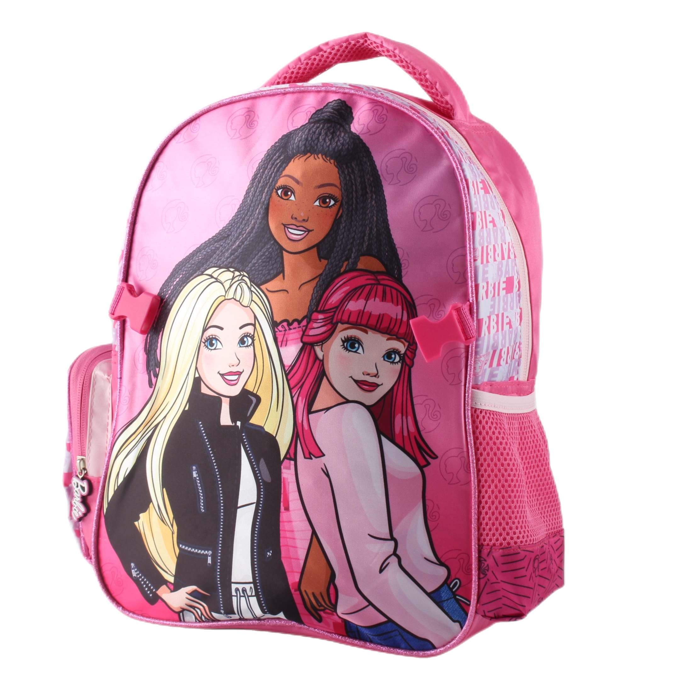 Set Satin Mochila Con Lonchera Barbie 14"-2