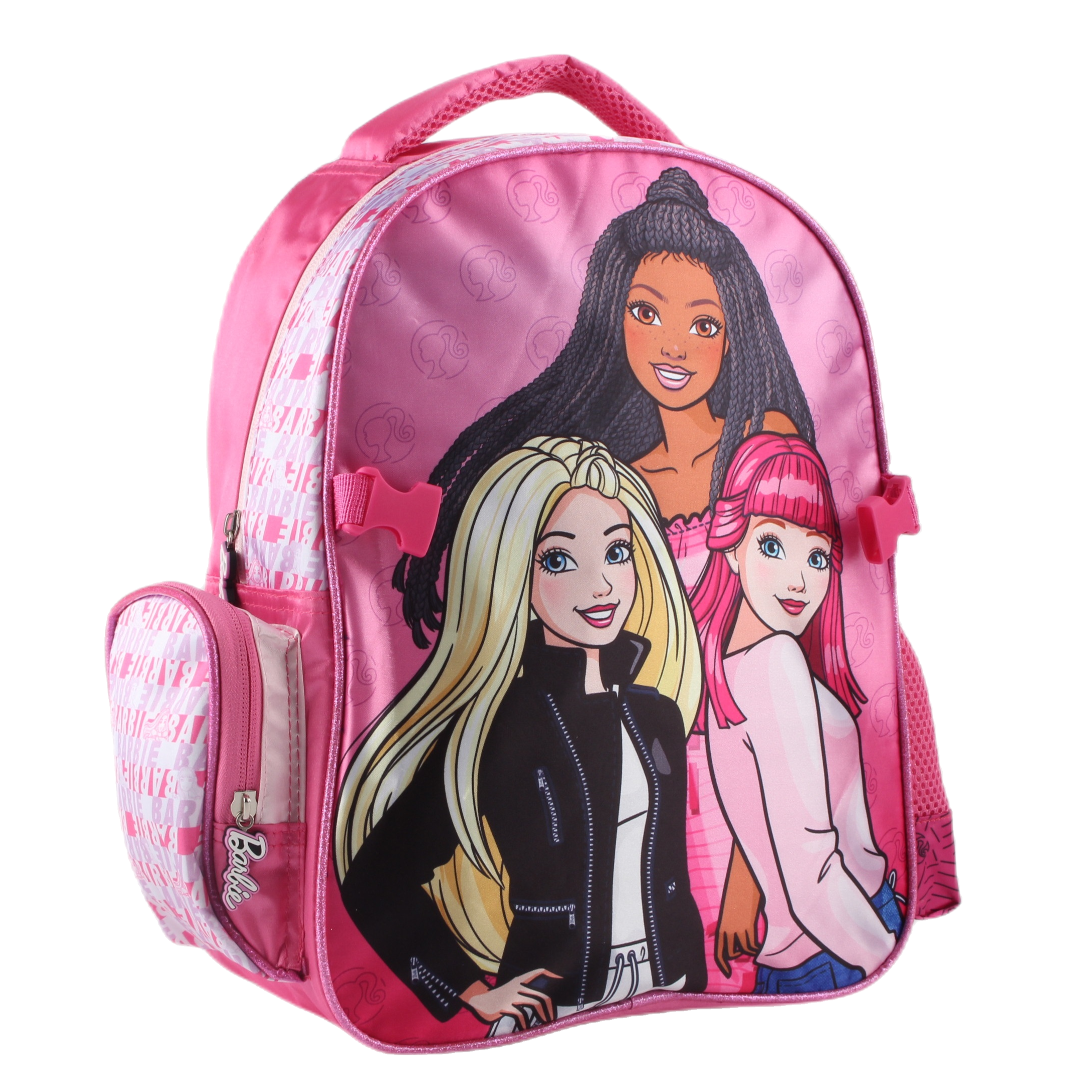 Set Satin Mochila Con Lonchera Barbie 14"-3