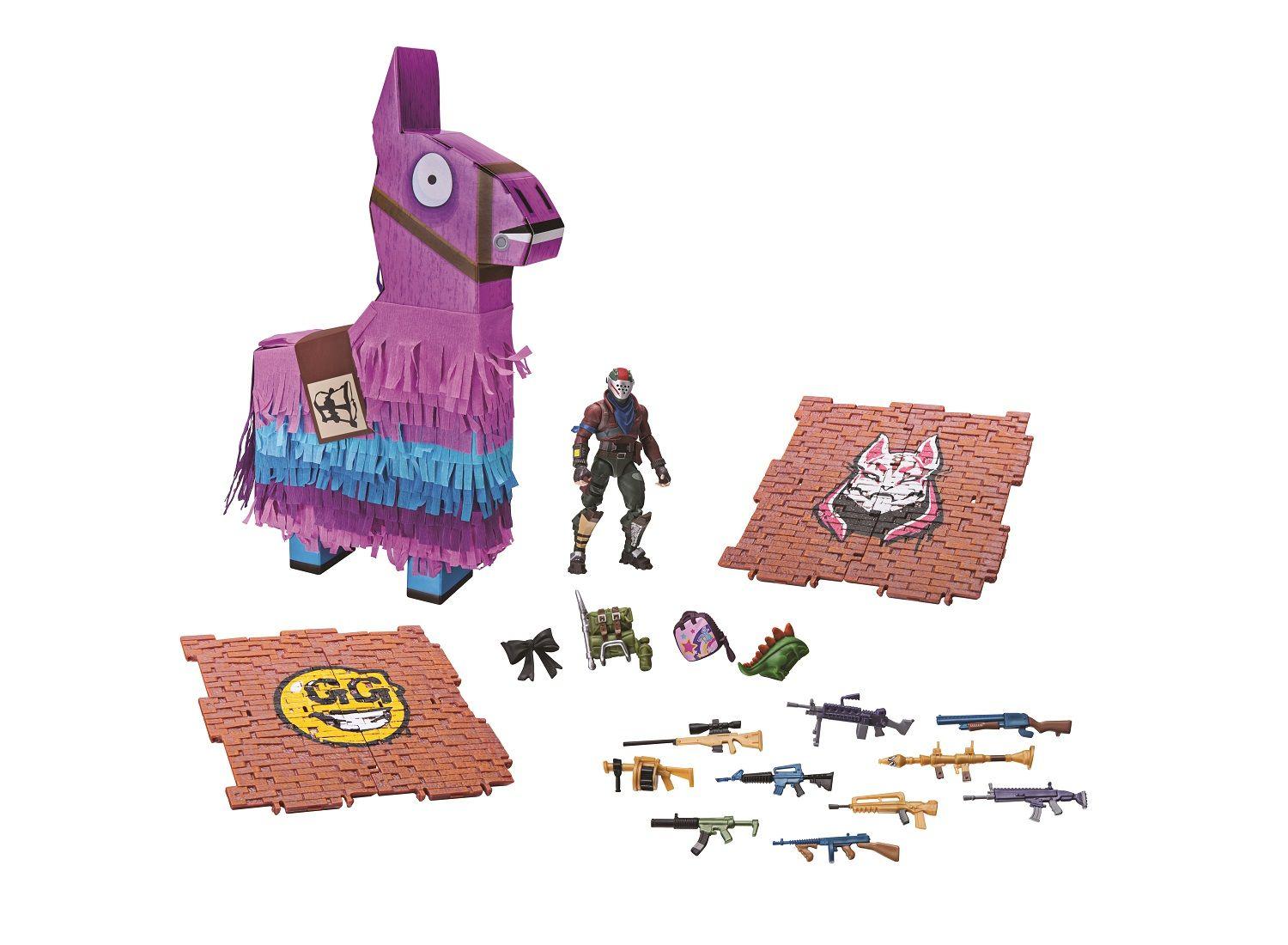 Pack Figura + Accesorios Fortnite Llama Drama Loot Piñata-0