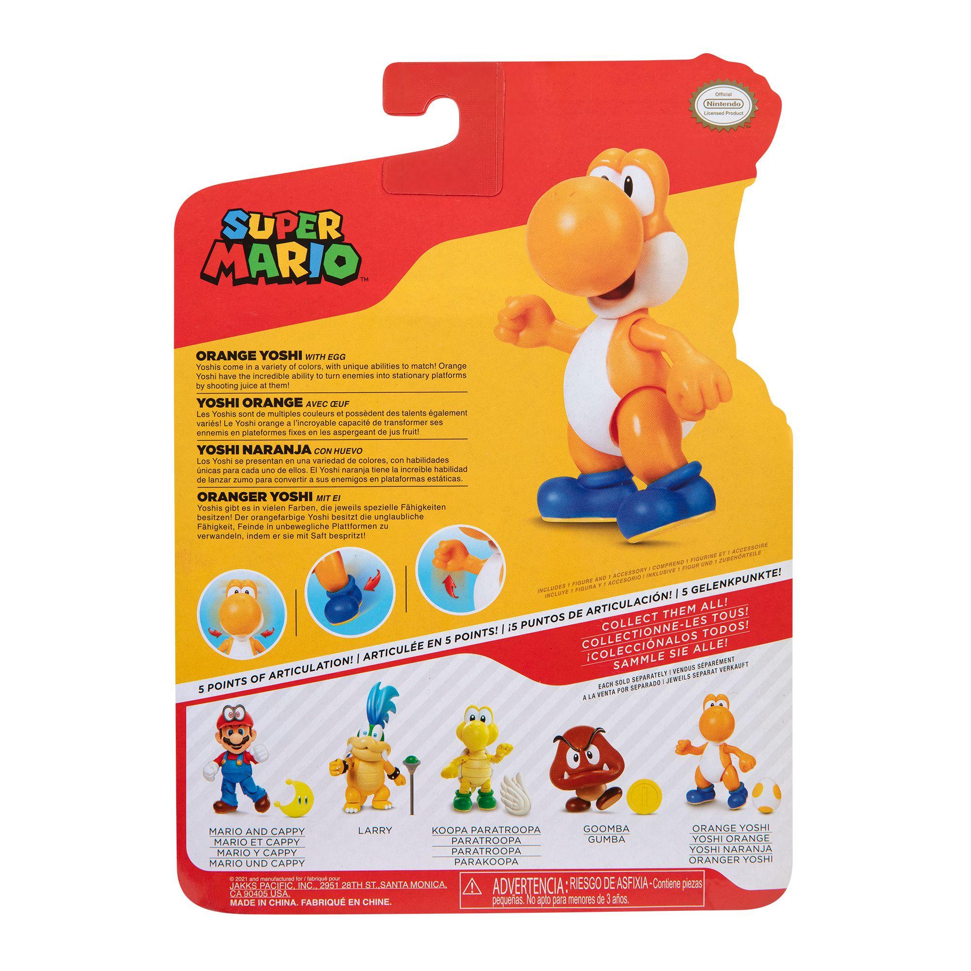 Figura de Yoshi 2.5" Super Mario-6