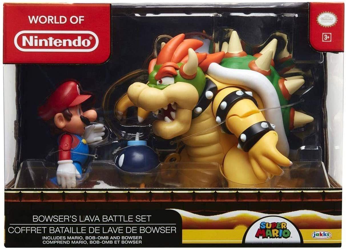 Set Batalla de Lava de Bowser Nintendo Super Mario-0