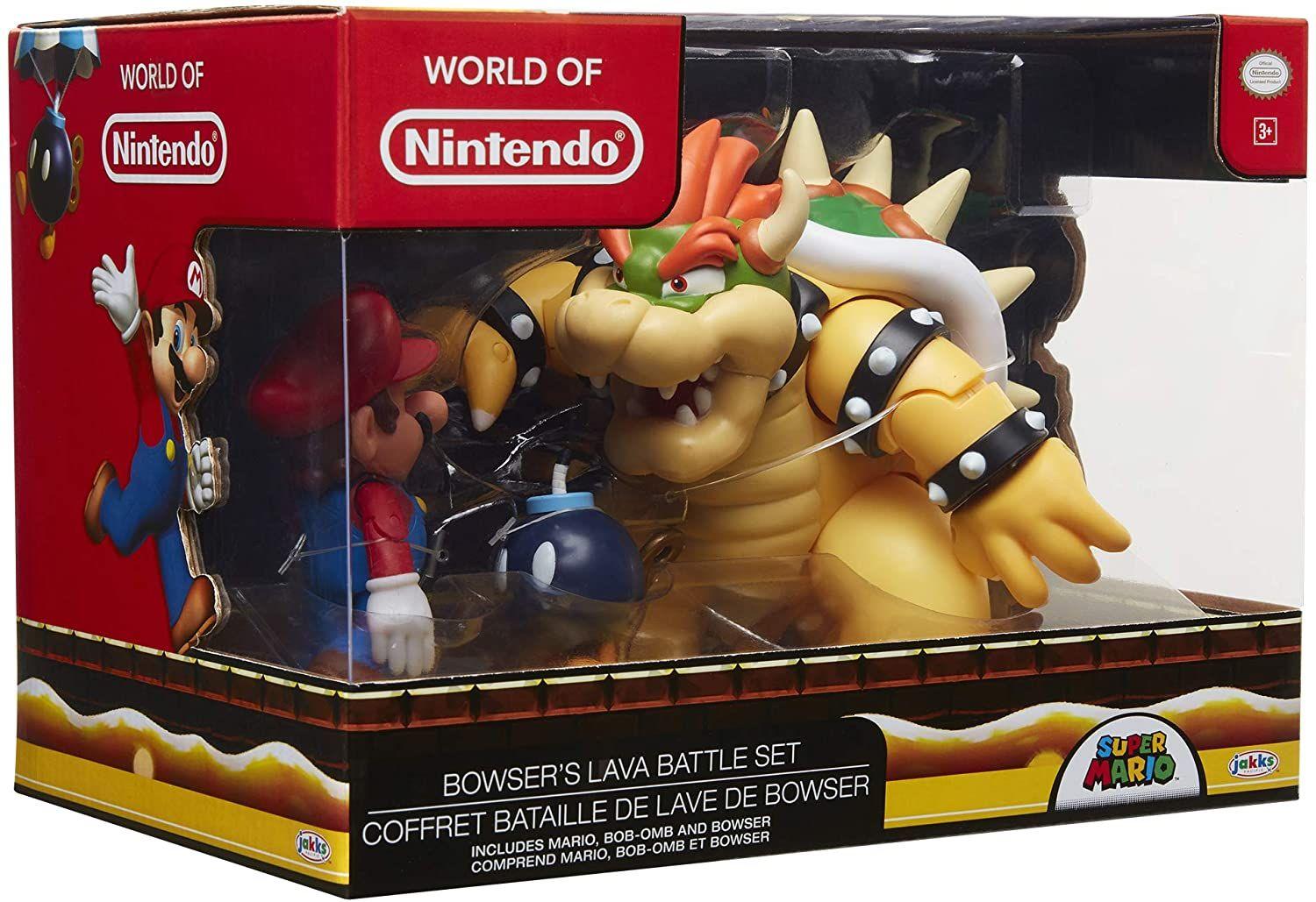 Set Batalla de Lava de Bowser Nintendo Super Mario-3