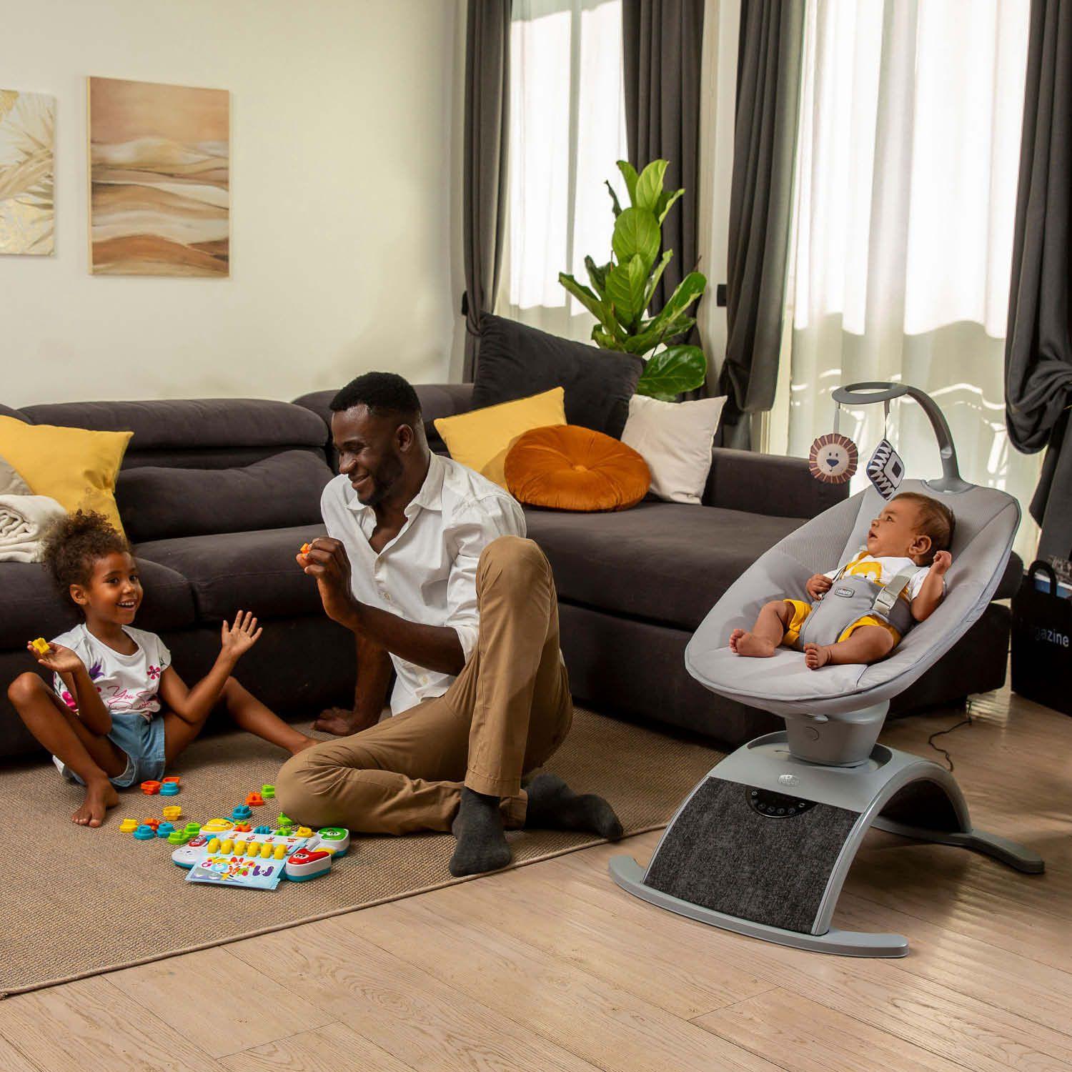 Silla Mecedora Electronica Comfy Wave Silverspring-7
