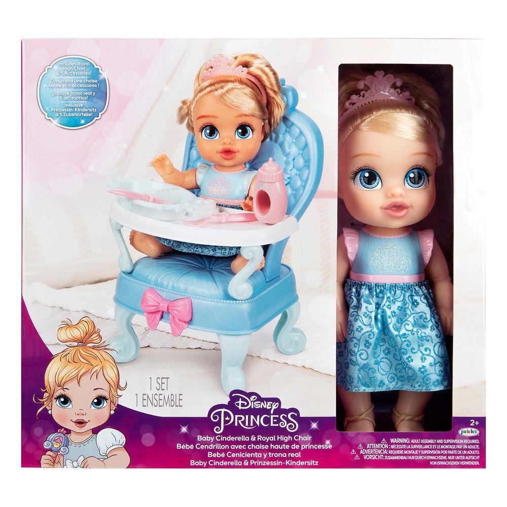 Disney Princesa Bebe Cenicienta y trono real-2