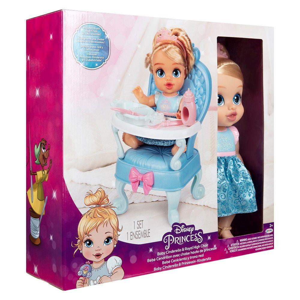 Disney Princesa Bebe Cenicienta y trono real-3