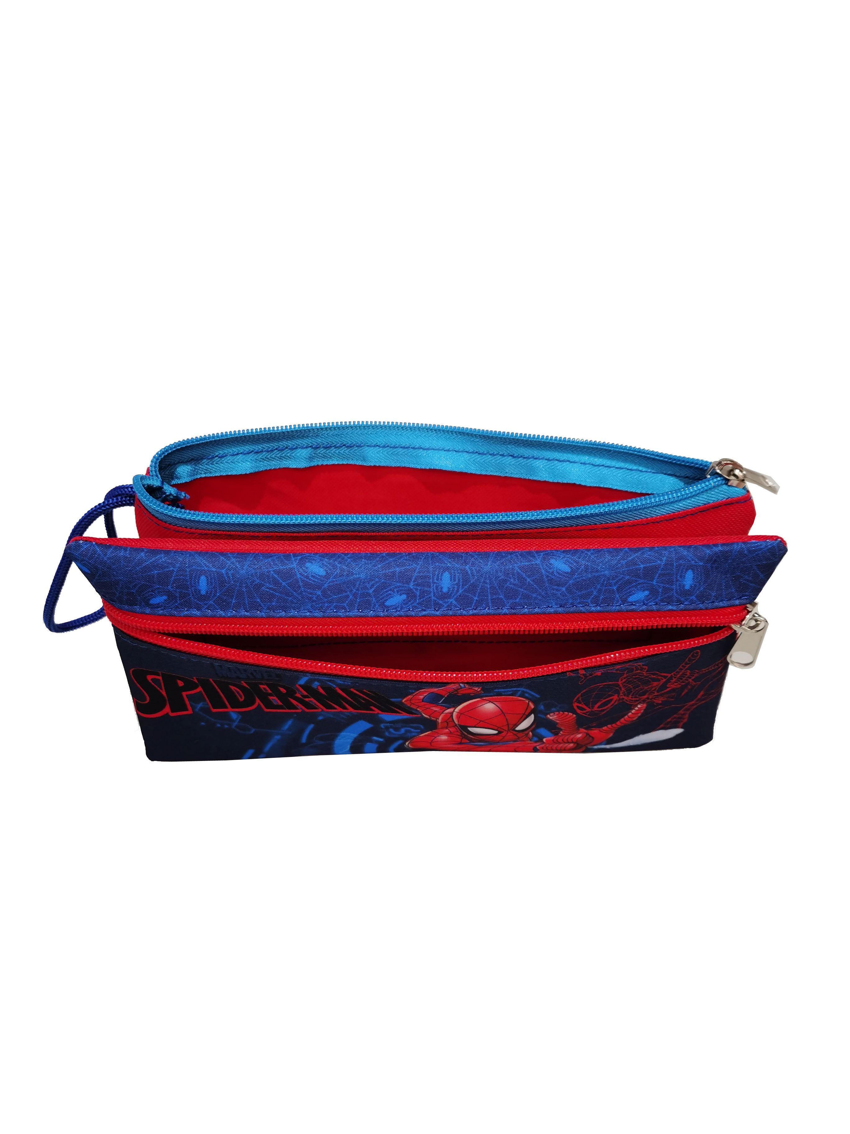 Estuche Doble Cierre Spiderman 2 Dis.-4