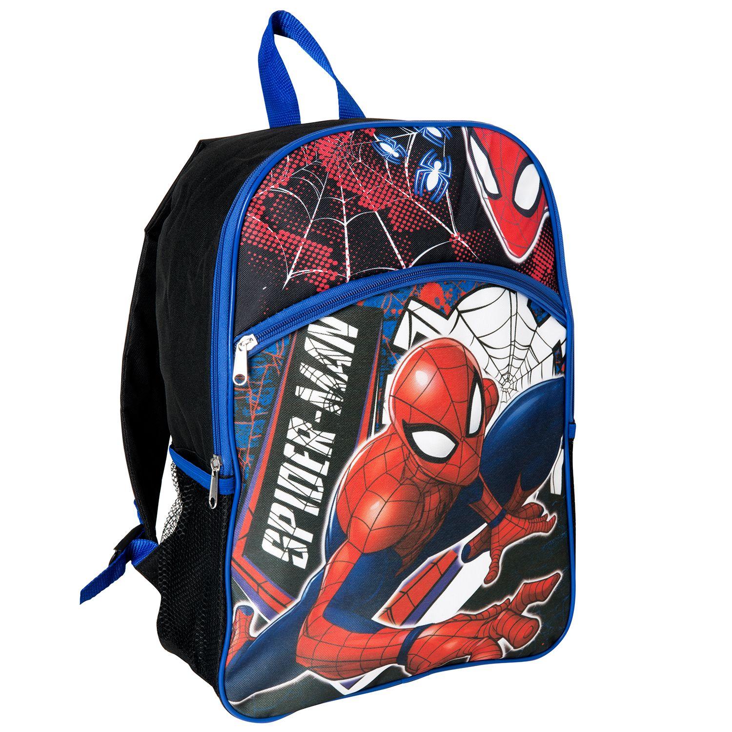 Mochila Fig. Pvc Spiderman  Azul-2