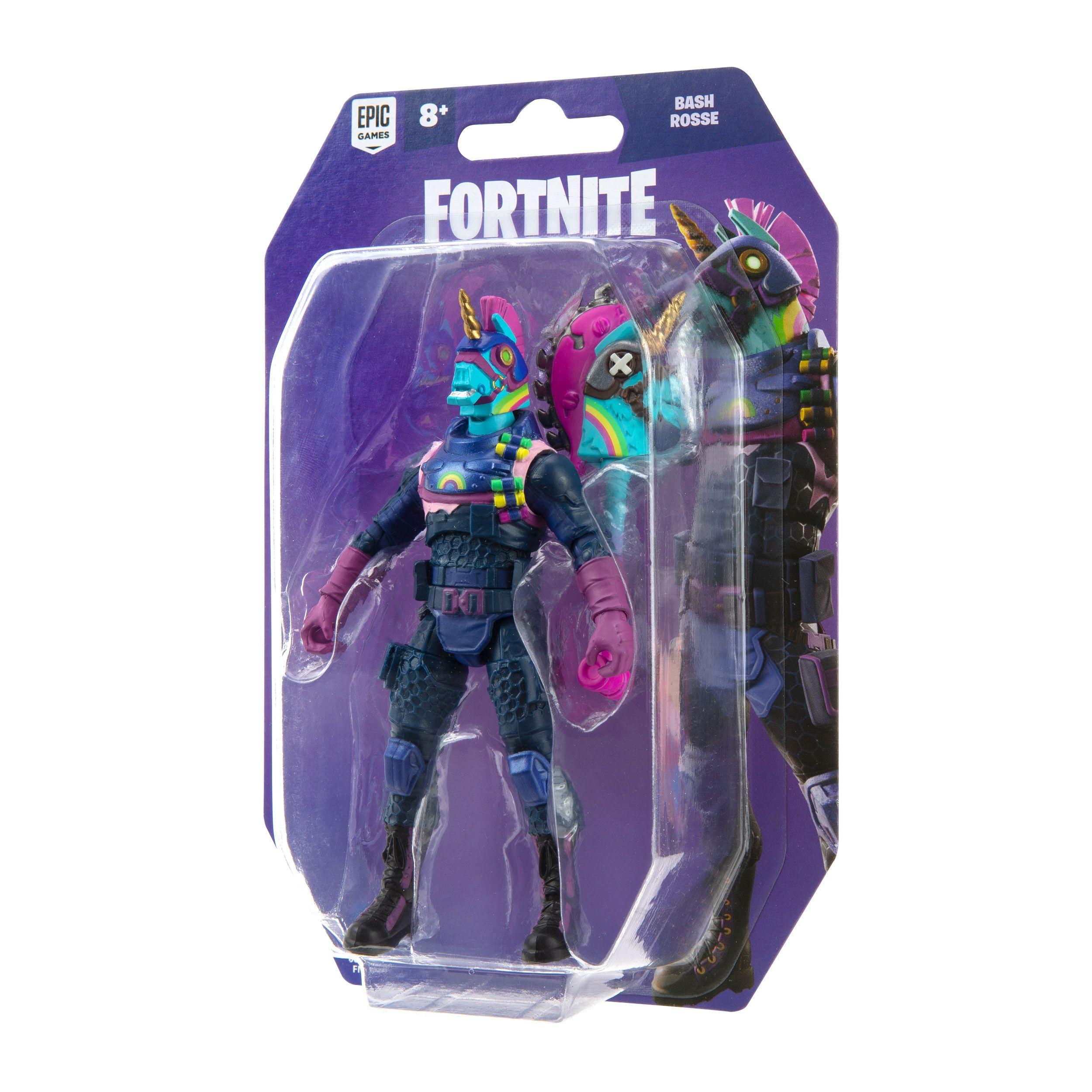 Fortnite Figura Articulada -  Bash Rose-1