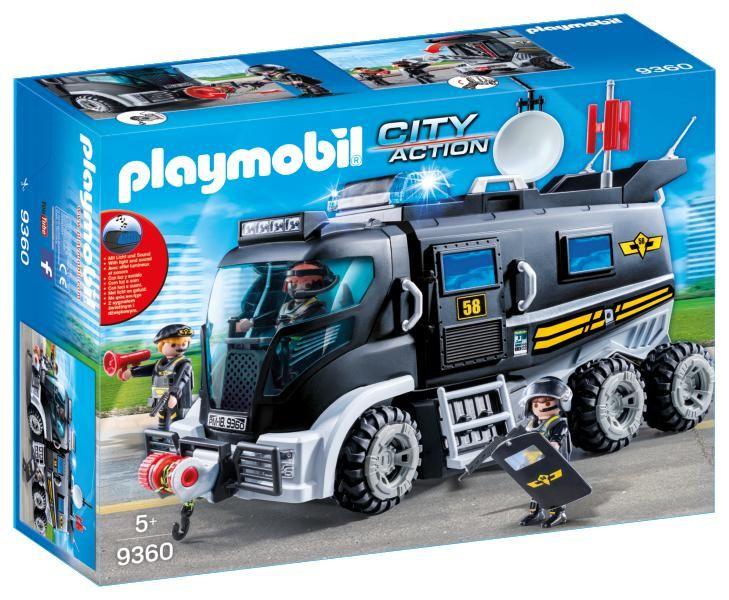 Playmobil Vehiculo Con Luz Led Y Modulo De Sonido 9360-0