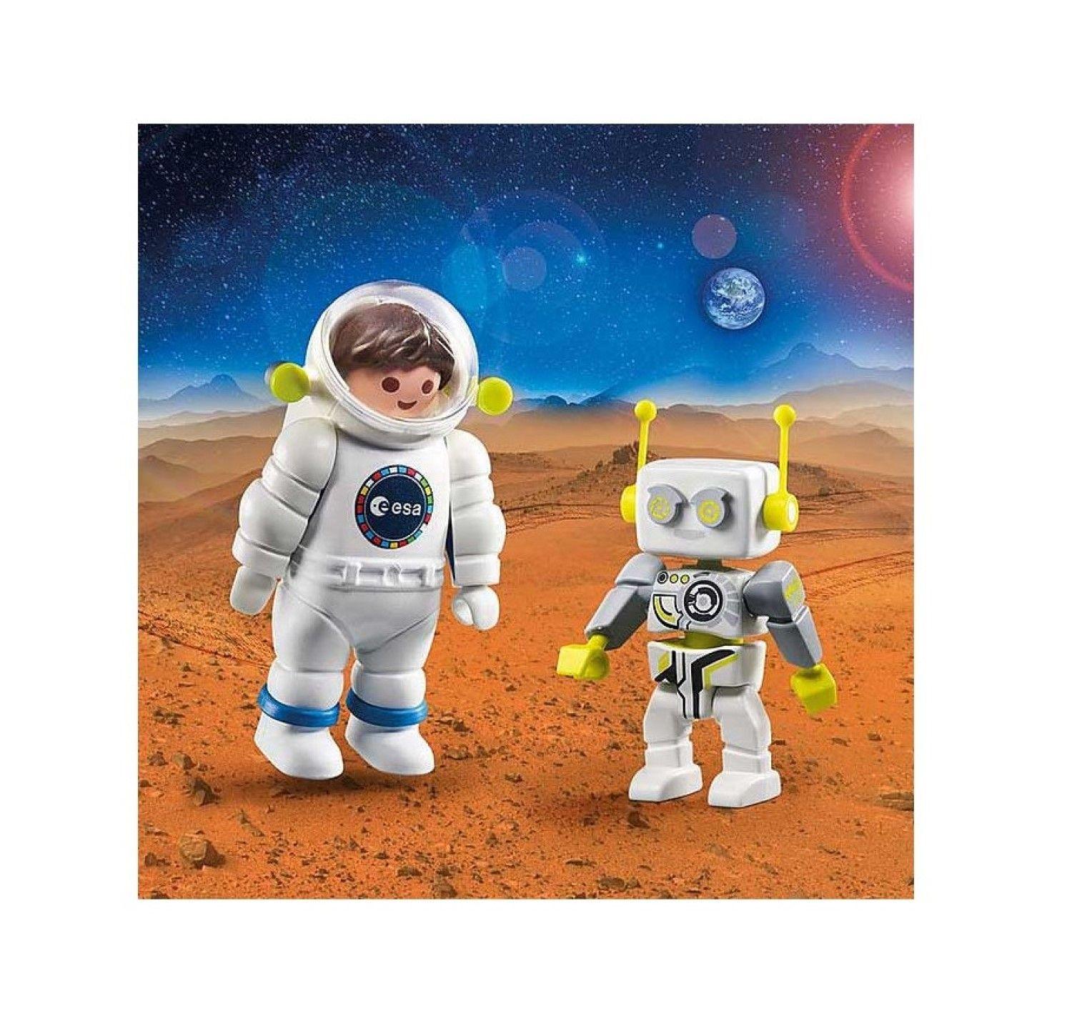 Playmobil Duo -Astronauta ESA y Robert 70991-2